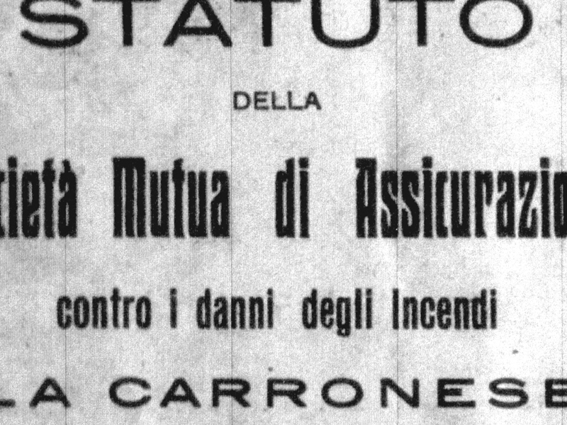 La Cassa Rurale Prestiti e la Società Mutua di Assicurazione “La Carronese”